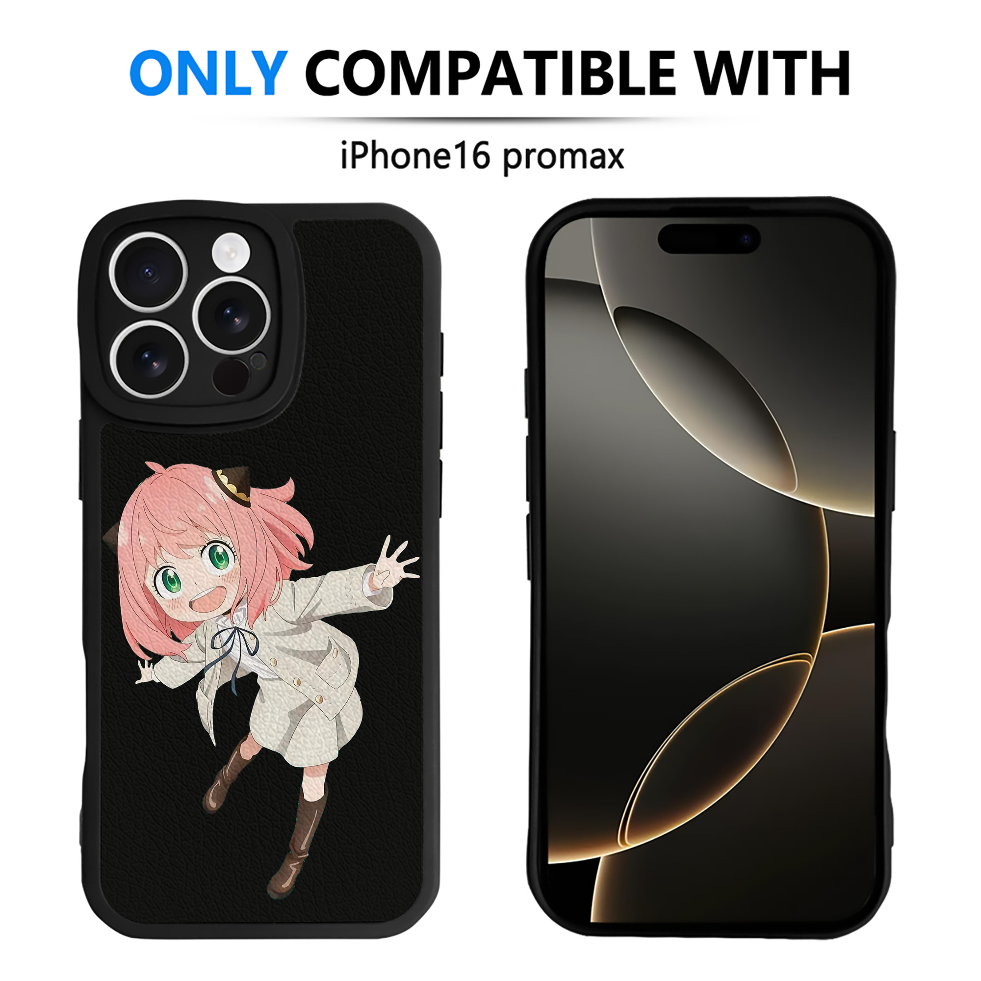 （画像用） SPY×FAMILY间谍家家酒 【iPhone 16シリーズ対応】シリコンスマホケース（レザー調） 材質：シリコン